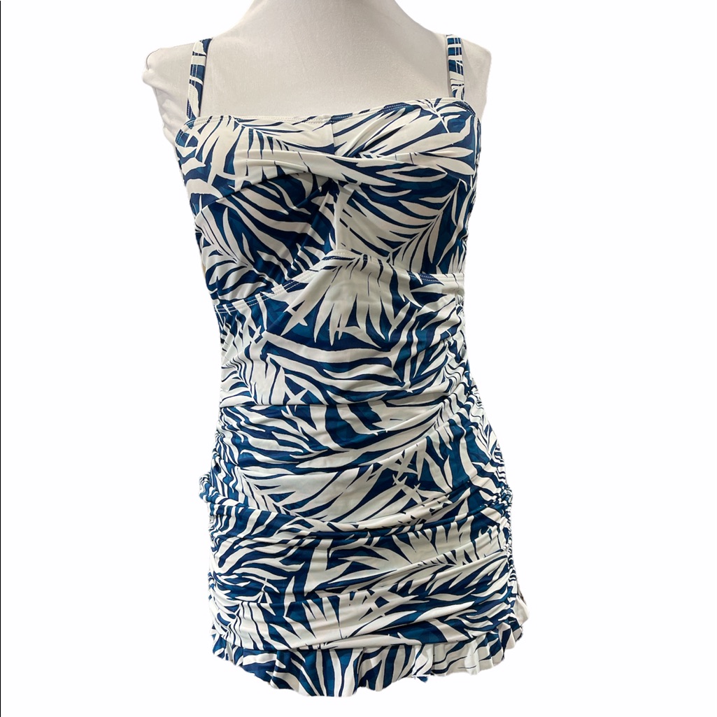 Kim Gravel X Swimsuits For All Skirted 1-Piece Swimsuit 7792